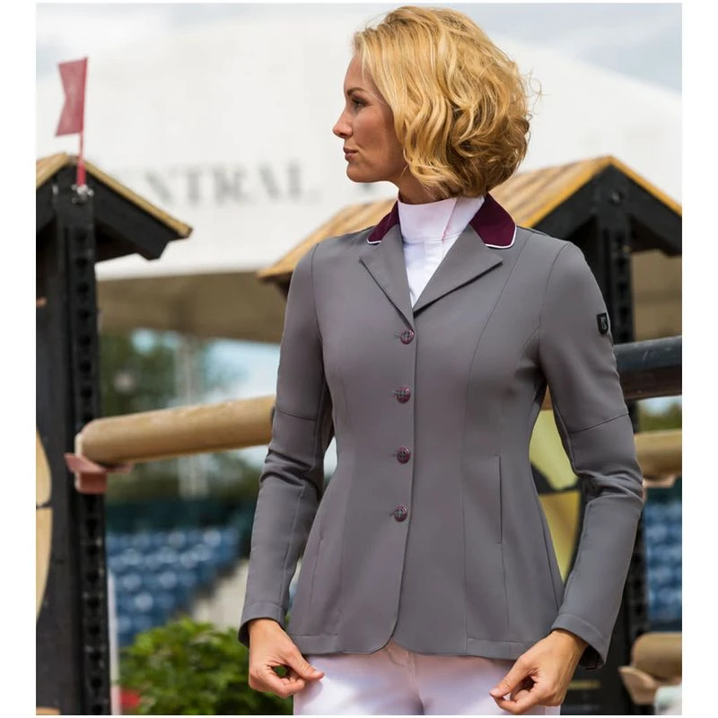 Tredstep Women's Solo Vision Competition Coat - Grey 4 Tredstep Women's Solo Vision Competition Coat - Grey - Image 2