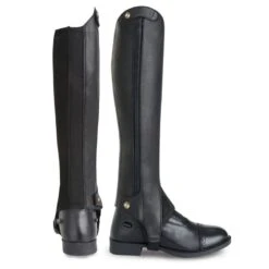 Tredstep Liberty Side Zip Half Chaps - Black