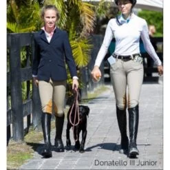 Tredstep Kids' Donatello III Junior Field Boot - Black -Best Equestrian Supplies 705610 800 800