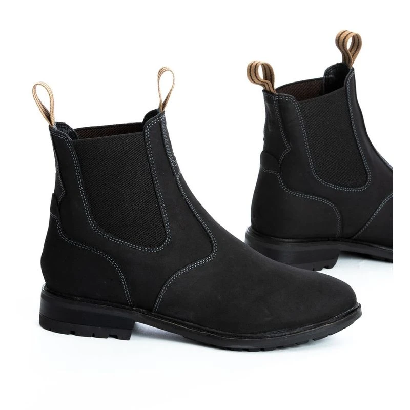 Tredstep Spirit Pull On Short Country Boot - Black 3 Tredstep Spirit Pull On Short Country Boot - Black