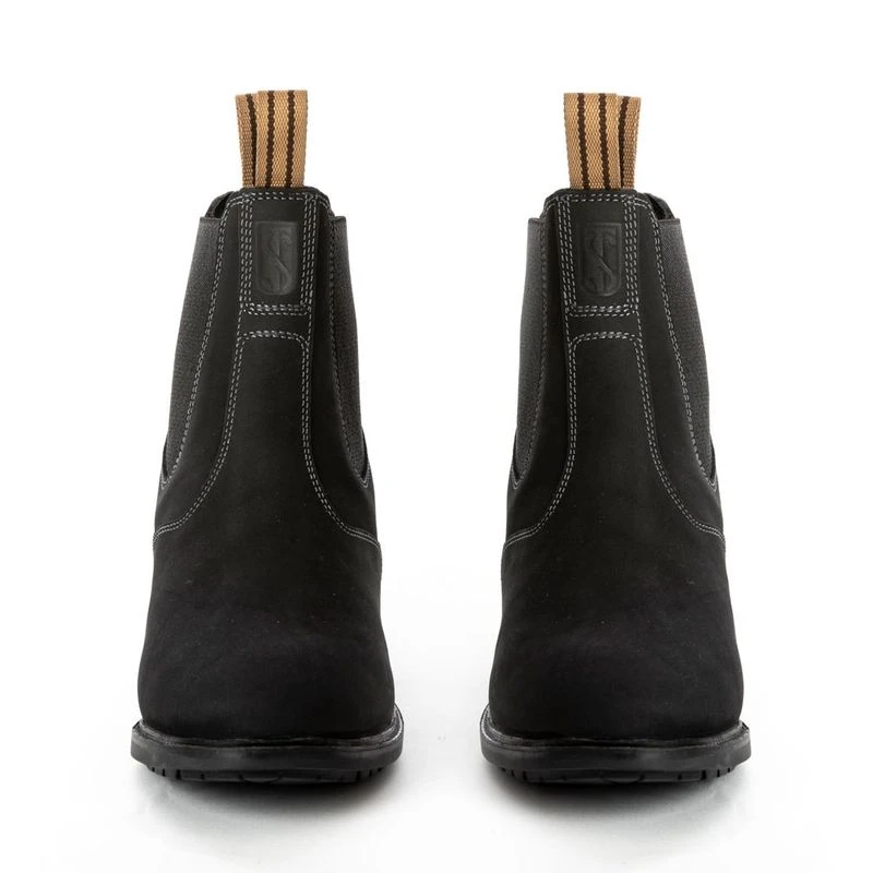 Tredstep Spirit Pull On Short Country Boot - Black 4 Tredstep Spirit Pull On Short Country Boot - Black - Image 2